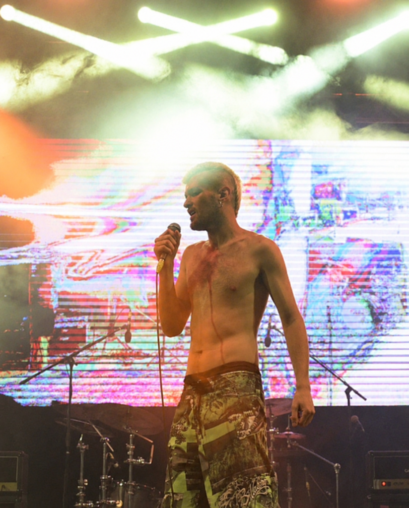 BLCK.RS performing live on stage
